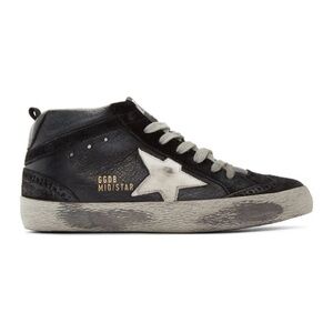 Golden Goose / Midstar Sneakers in black suede 38 8